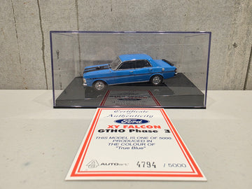 FORD XY GT-HO FALCON - TRUE BLUE - 1:43 SCALE DIECAST MODEL - AUTOart