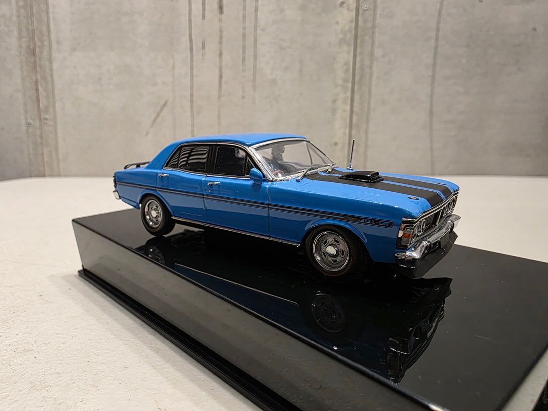 FORD XY GT-HO FALCON - TRUE BLUE - 1:43 SCALE DIECAST MODEL - AUTOart