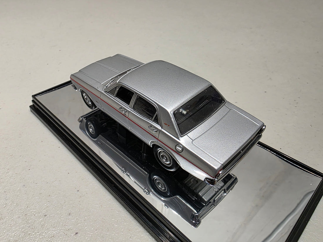 1968 FORD XT GT FALCON - GT SILVER - 1:43 SCALE DIECAST MODEL - CLASSIC CARLECTABLES