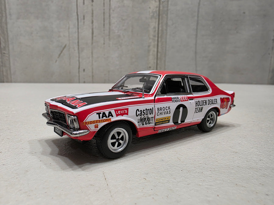 PETER BROCK #1 LJ GTR XU-1 RACING TORANA - 1:32 SCALE DIECAST MODEL - DDA