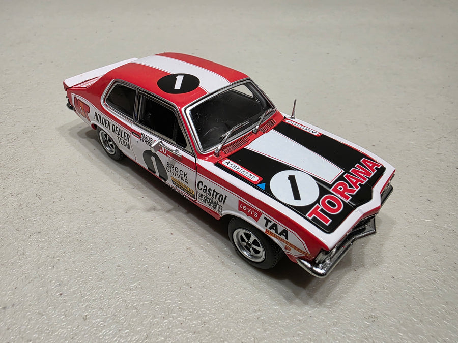 PETER BROCK #1 LJ GTR XU-1 RACING TORANA - 1:32 SCALE DIECAST MODEL - DDA