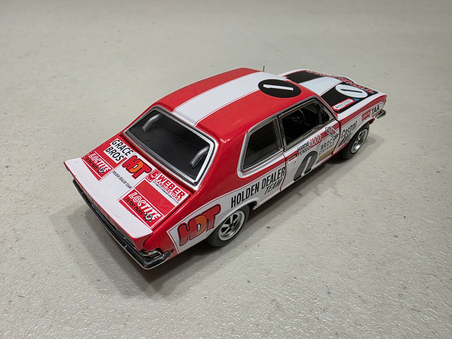 PETER BROCK #1 LJ GTR XU-1 RACING TORANA - 1:32 SCALE DIECAST MODEL - DDA