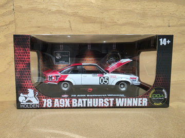 Peter Brock - 1978 Bathurst Winner - A9X Torana - 1:24 Scale Diecast Model - DDA