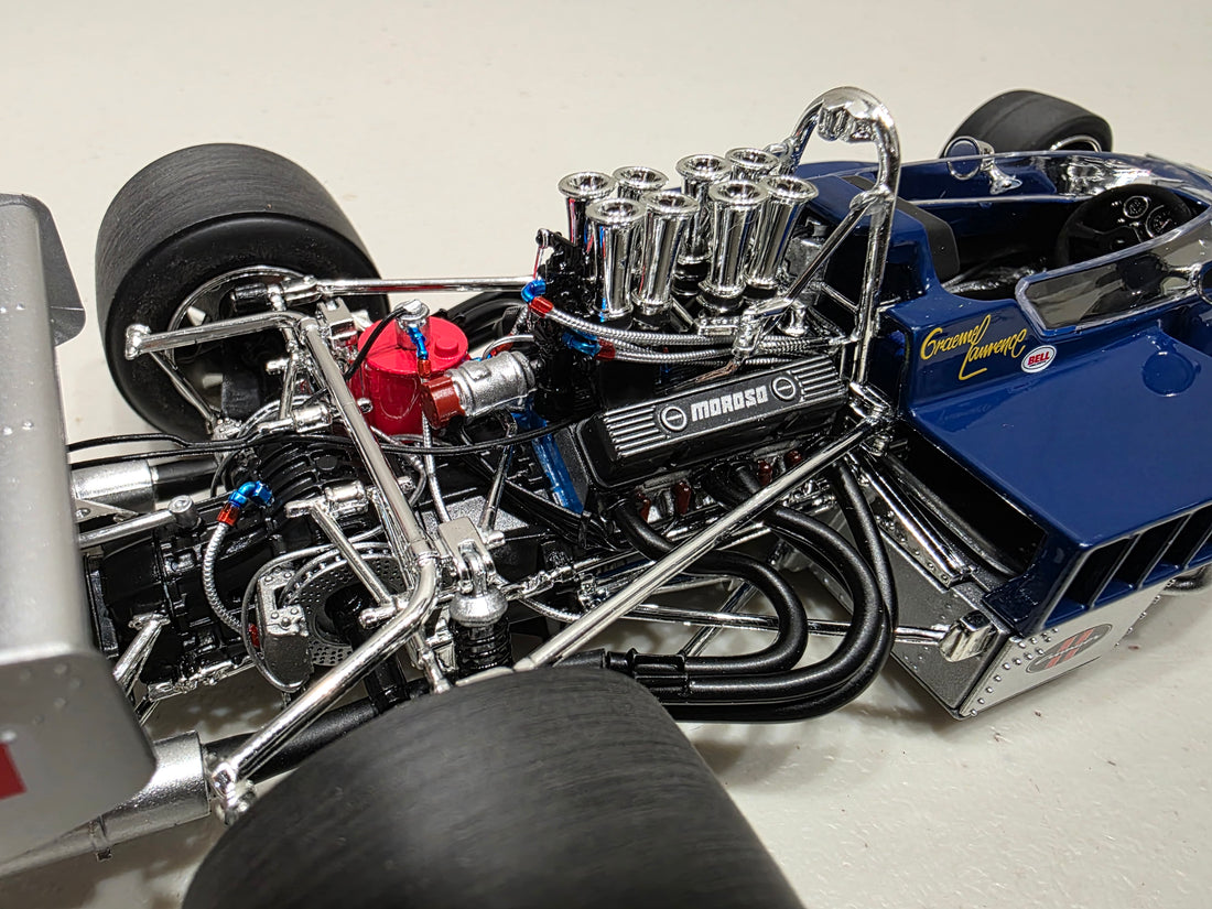 1974 Tasman Series Adelaide 3rd Place - Lola T332 - 1:18 Scale Diecast Model - Classic Carlectables