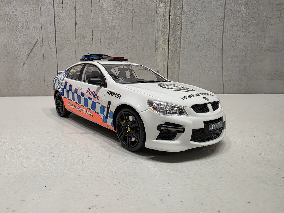 2013 VF HSV GEN-F GTS - NSW POLICE CAR - 1:18 SCALE MODEL - APEX REPLICAS