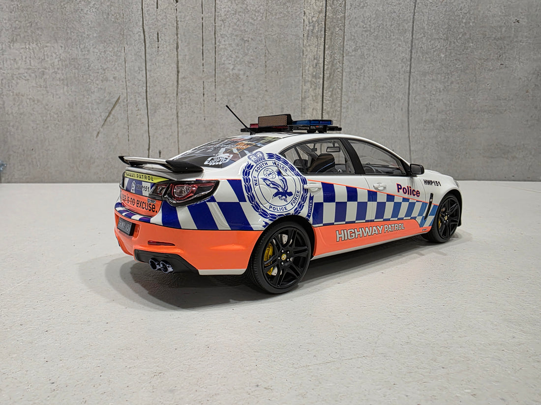 2013 VF HSV GEN-F GTS - NSW POLICE CAR - 1:18 SCALE MODEL - APEX REPLICAS