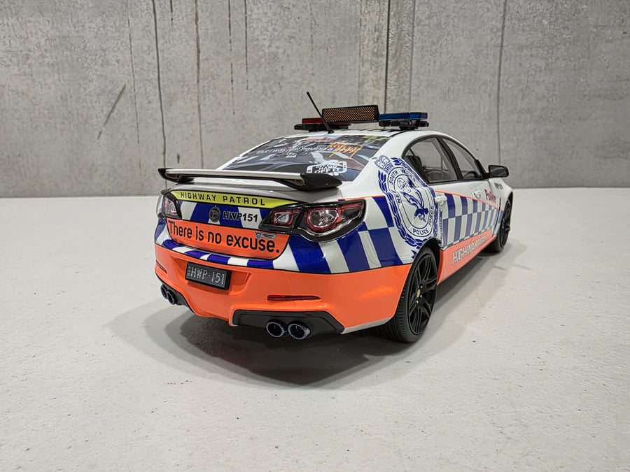 2013 VF HSV GEN-F GTS - NSW POLICE CAR - 1:18 SCALE MODEL - APEX REPLICAS