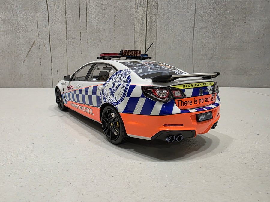 2013 VF HSV GEN-F GTS - NSW POLICE CAR - 1:18 SCALE MODEL - APEX REPLICAS