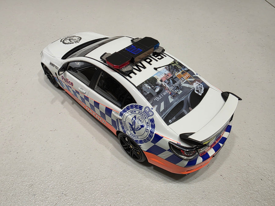 2013 VF HSV GEN-F GTS - NSW POLICE CAR - 1:18 SCALE MODEL - APEX REPLICAS