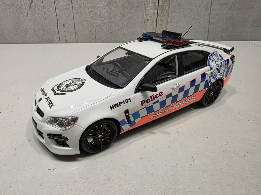 2013 VF HSV GEN-F GTS - NSW POLICE CAR - 1:18 SCALE MODEL - APEX REPLICAS