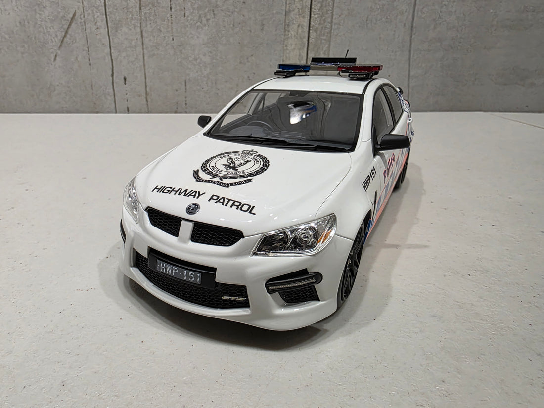 2013 VF HSV GEN-F GTS - NSW POLICE CAR - 1:18 SCALE MODEL - APEX REPLICAS