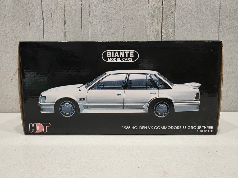1985 HOLDEN VK COMMODORE SS GROUP THREE - 1:18 SCALE DIECAST MODEL - BIANTE