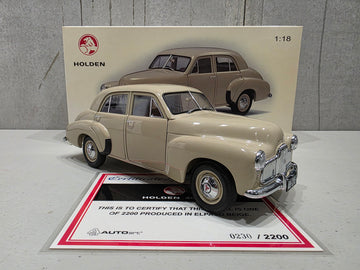 HOLDEN FX 48-215 SEDAN - ELPASO BEIGE - 1:18 SCALE DIECAST MODEL - AUTOart