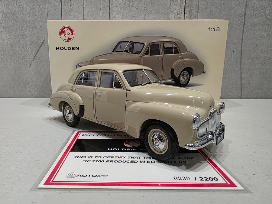 HOLDEN FX 48-215 SEDAN - ELPASO BEIGE - 1:18 SCALE DIECAST MODEL - AUTOart
