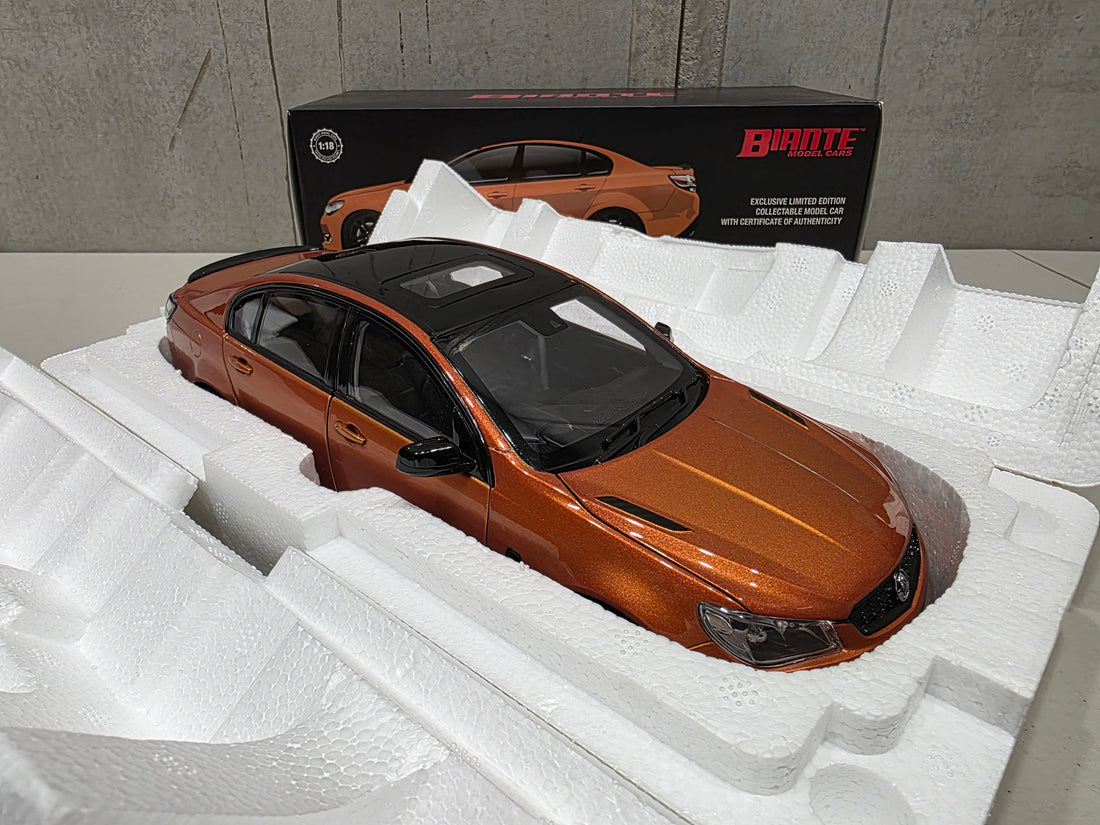 2017 HOLDEN VFII COMMODORE SSV REDLINE - LIGHT MY FIRE - 1:18 SCALE DIECAST MODEL - BIANTE