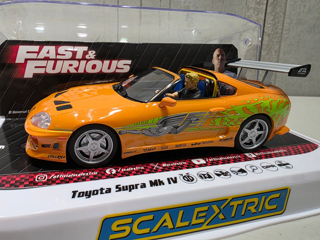 SCALEXTRIC THE FAST AND THE FURIOUS - TOYOTA SUPRA - BRIAN O'CONNER