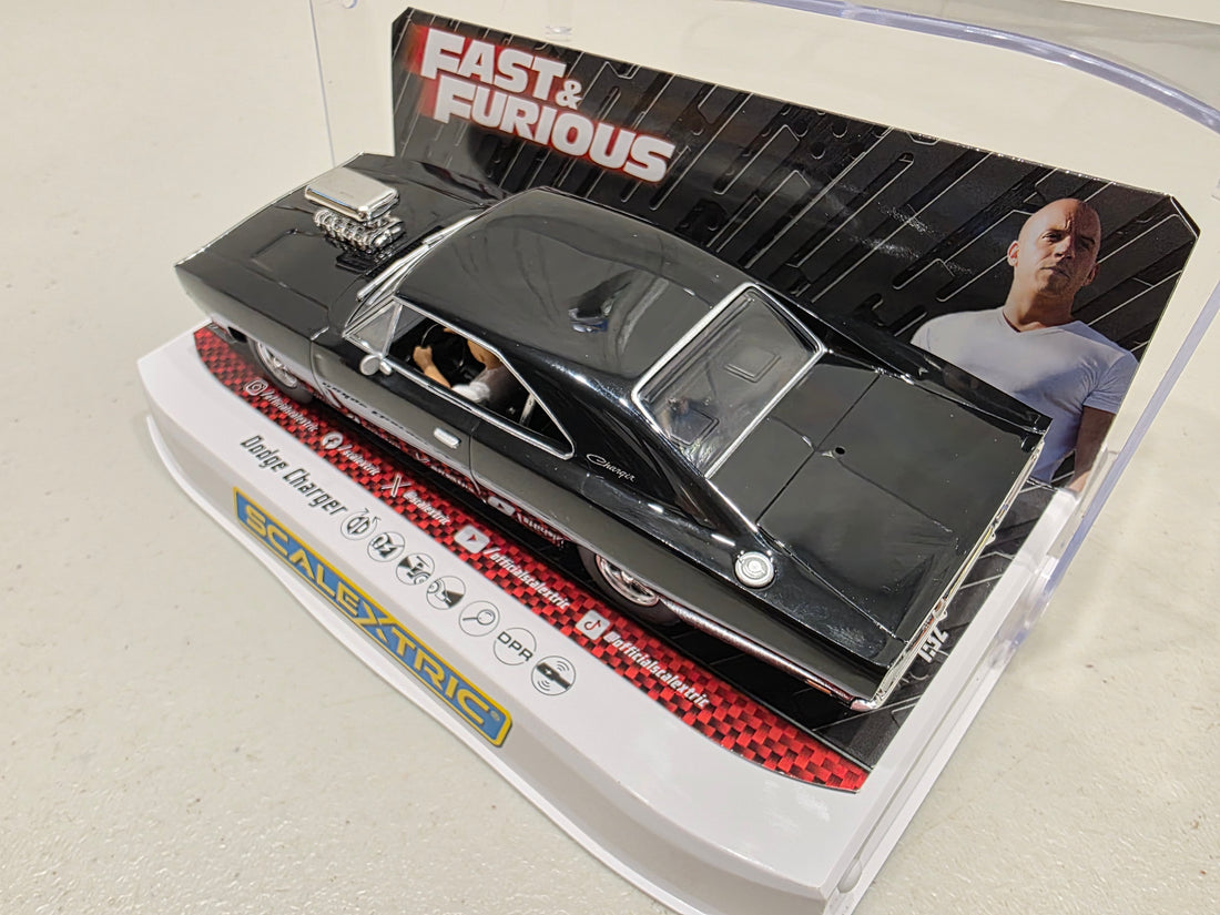 SCALEXTRIC THE FAST AND THE FURIOUS - DODGE CHARGER - DOM TORETTO
