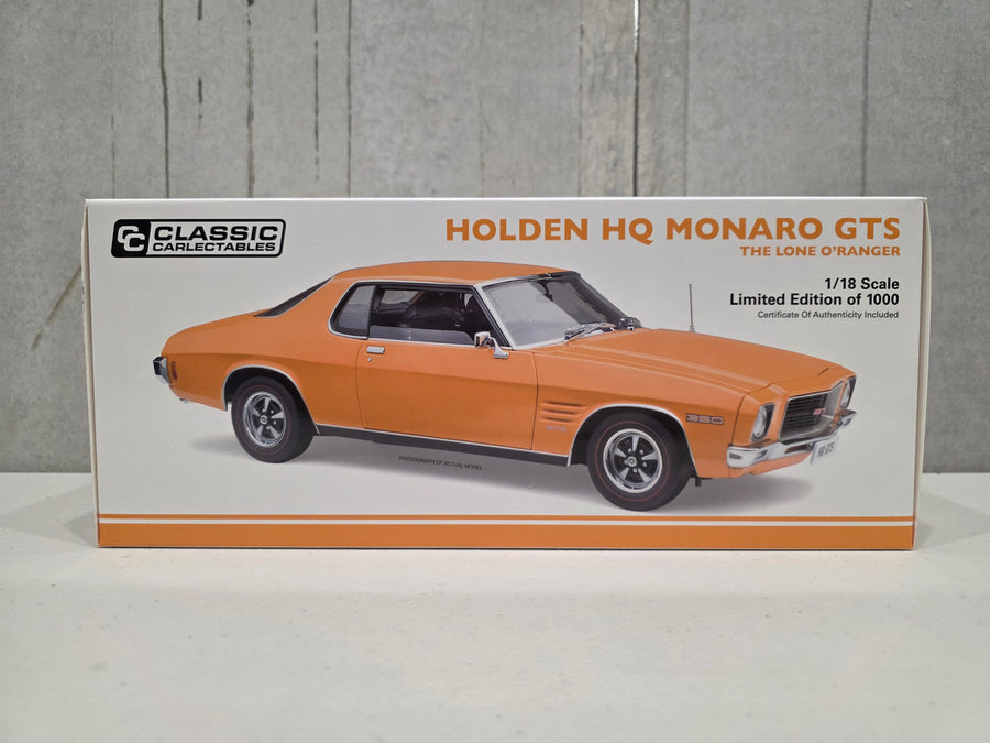 Holden HQ Monaro 350 GTS - The Lone O’Ranger - 1972 - 1:18 Scale Diecast Model