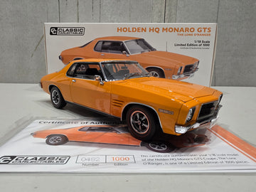 Holden HQ Monaro 350 GTS - The Lone O’Ranger - 1972 - 1:18 Scale Diecast Model