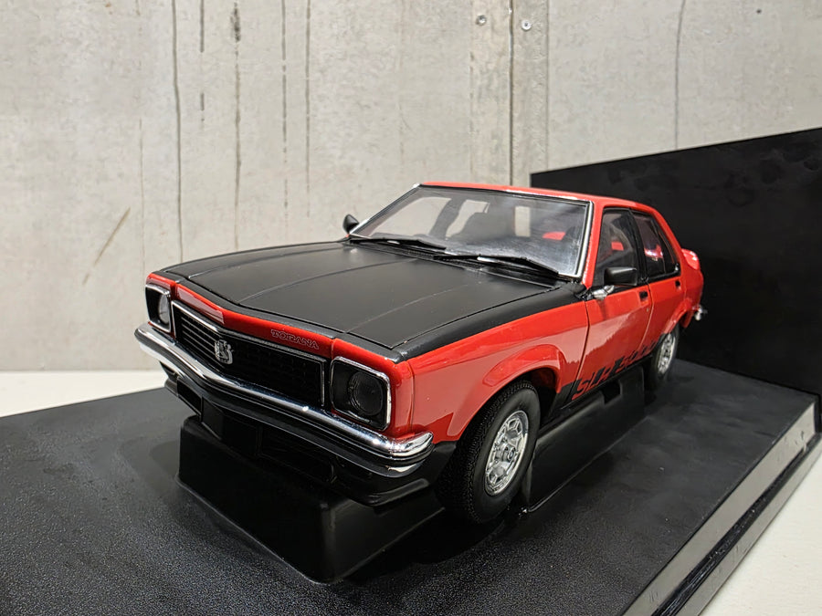 HOLDEN LX TORANA SLR5000 - MANDARIN RED - 1:18 SCALE DIECAST MODEL - BIANTE