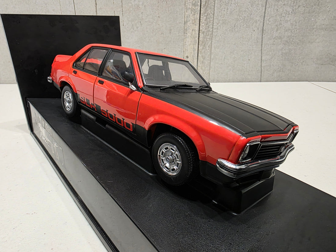 HOLDEN LX TORANA SLR5000 - MANDARIN RED - 1:18 SCALE DIECAST MODEL - BIANTE