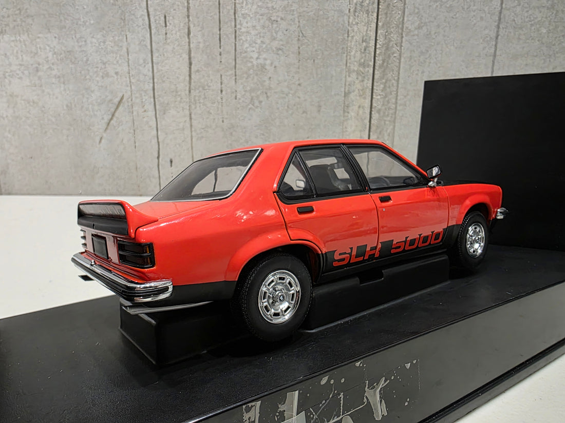 HOLDEN LX TORANA SLR5000 - MANDARIN RED - 1:18 SCALE DIECAST MODEL - BIANTE