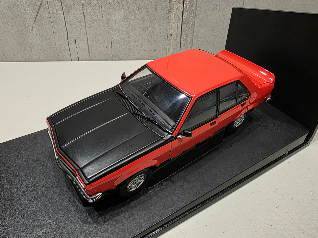 HOLDEN LX TORANA SLR5000 - MANDARIN RED - 1:18 SCALE DIECAST MODEL - BIANTE