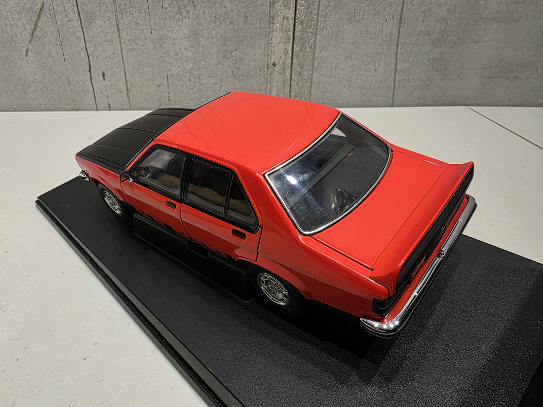 HOLDEN LX TORANA SLR5000 - MANDARIN RED - 1:18 SCALE DIECAST MODEL - BIANTE