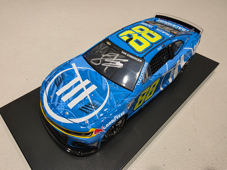 SHANE VAN GISBERGEN AUTOGRAPHED 2025 TRACKHOUSE 1:24 SCALE ARC DIECAST