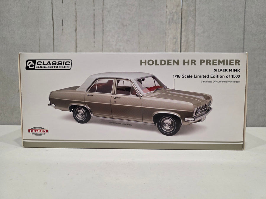 HOLDEN HR PREMIER - SIVER MINK - 1:18 SCALE DIECAST MODEL