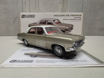 HOLDEN HR PREMIER - SIVER MINK - 1:18 SCALE DIECAST MODEL