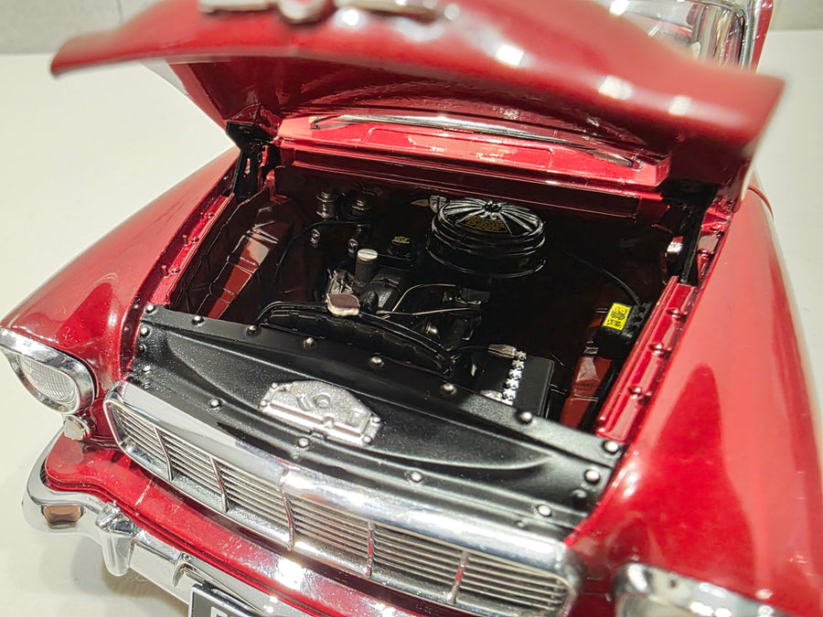 HOLDEN FE SPECIAL - CASCADE WHITE OVER ETNA MAROON - 1:18 SCALE DIECAST MODEL