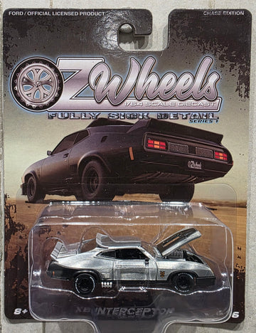 OZ WHEELS - XB Interceptor - Fully Sick - Raw Chase Edition - 1:64 Scale Diecast Model