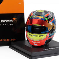 *PRE-ORDER* Oscar Piastri McLaren - 2025 - 1.5 Scale Resin Model Helmet - Spark