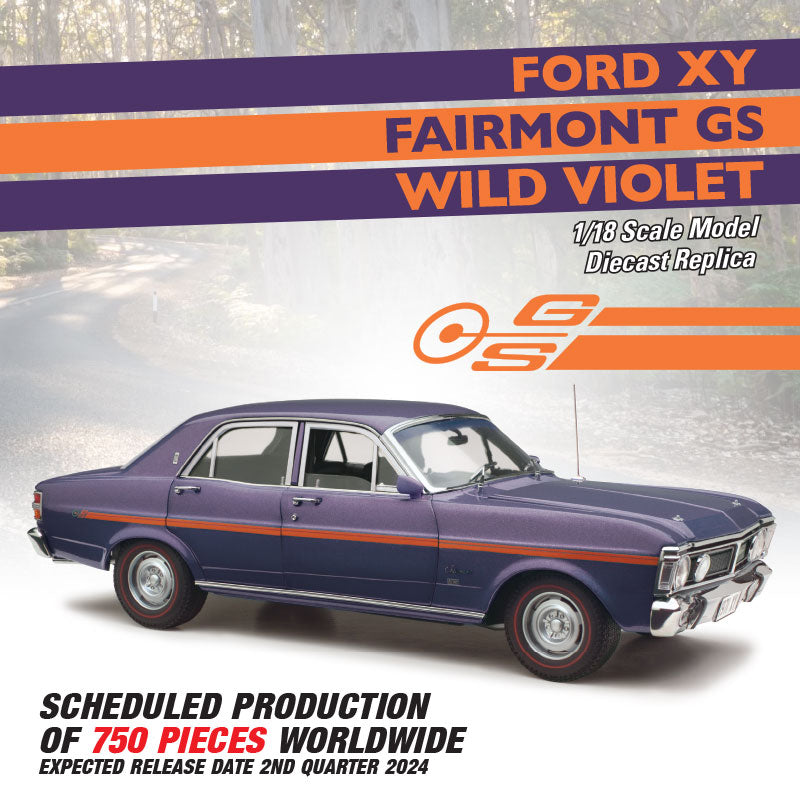 *PRE-ORDER* Ford XY Fairmont GS Wild Violet - 1:18 Scale Diecast Model