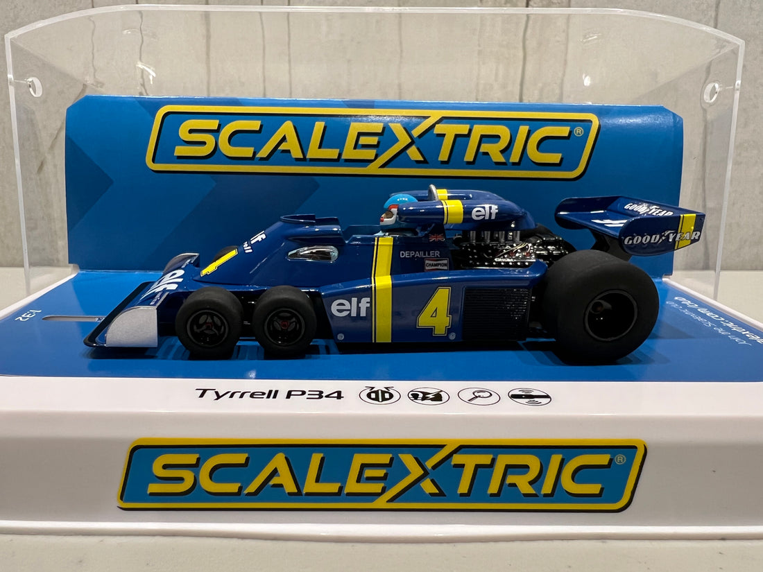 Scalextric C4328 Tyrrell P34 1976 Spanish GP