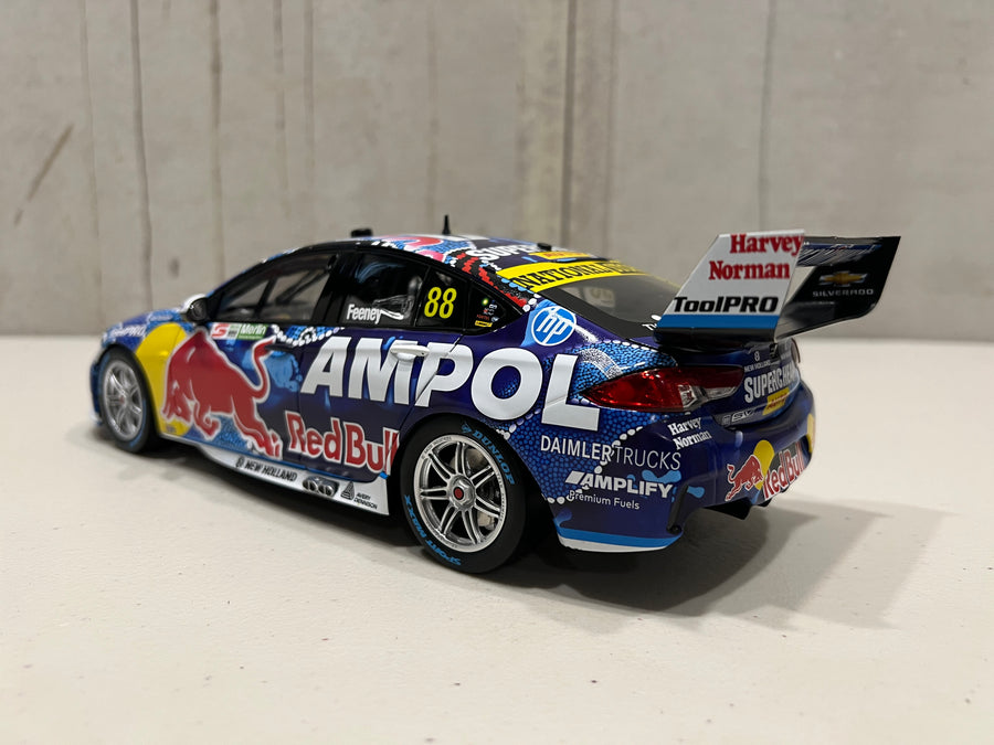 HOLDEN ZB COMMODORE - RED BULL AMPOL RACING - BROC FEENEY #88 - Merlin Darwin Triple Crown Race 18 - 1:18 Scale - Diecast Model