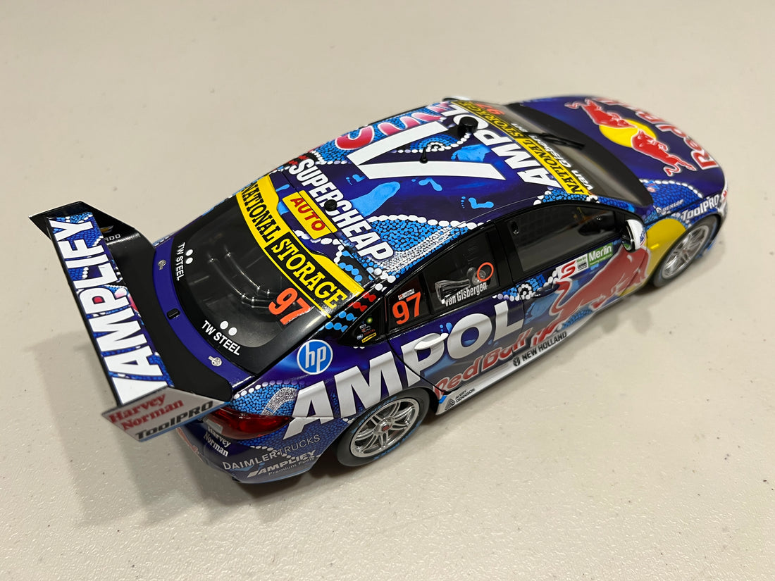 2022 HOLDEN ZB COMMODORE - RED BULL AMPOL RACING - SHANE VAN GISBERGEN #97 - Merlin Darwin Triple Crown Race 16 - 3RD PLACE - 1:18 Scale Diecast Model - BIANTE