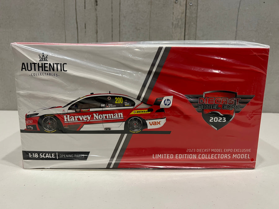 SIMONA DE SILVESTRO & RENEE GRAICE - 2015 SUPERGIRLS FORD FGX FALCON "WHITE EDITION" SUPERCHEAP AUTO BATHURST 1000 - 1:18 SCALE DIECAST MODEL - AUTHENTIC