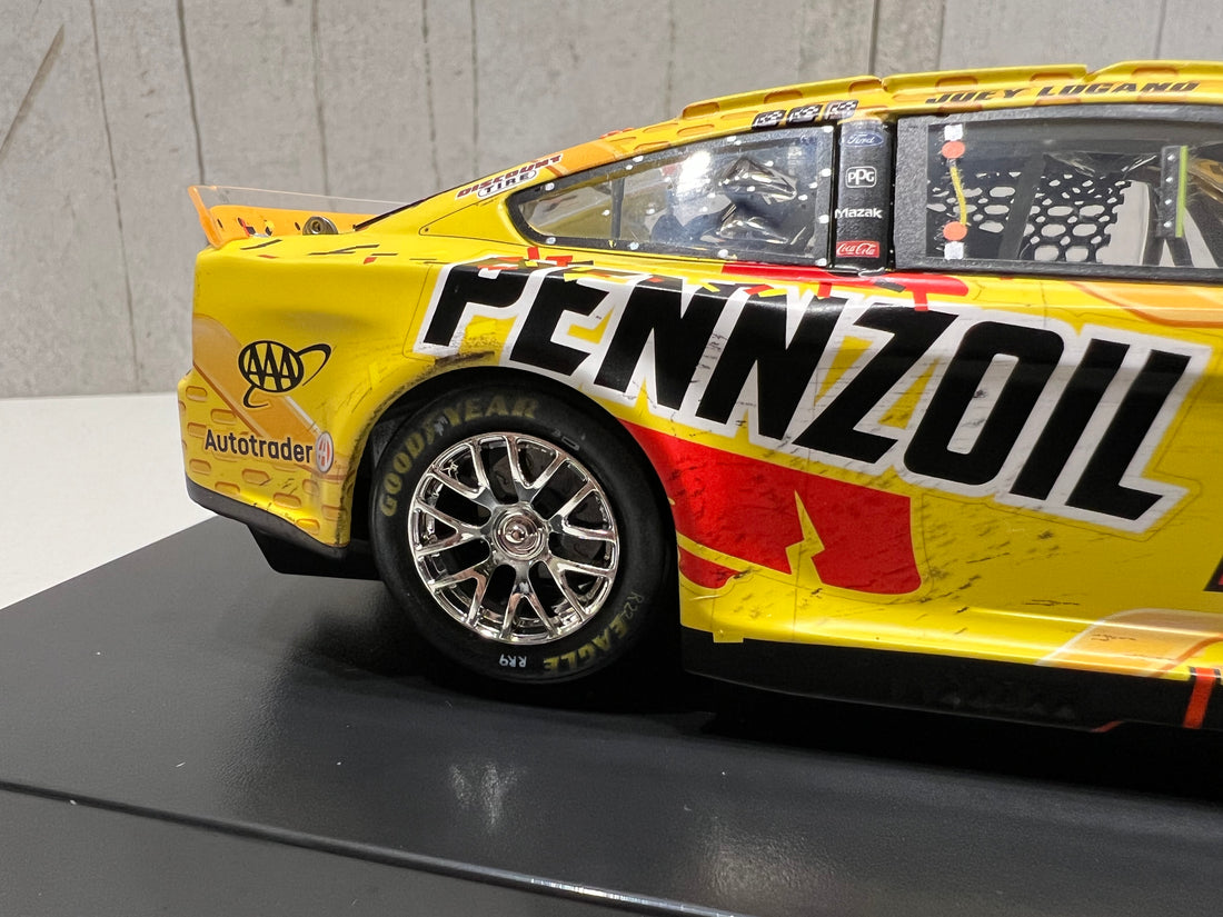 JOEY LOGANO 2022 PENNZOIL LAS VEGAS RACED WIN 1:24 ELITE DIECAST