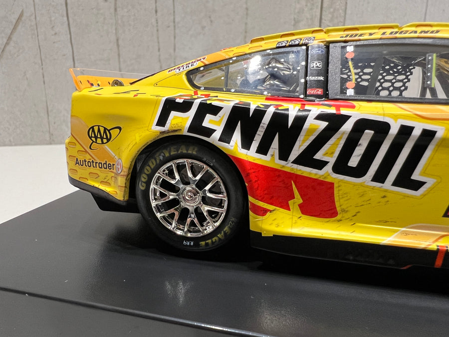 JOEY LOGANO 2022 PENNZOIL LAS VEGAS RACED WIN 1:24 ELITE DIECAST