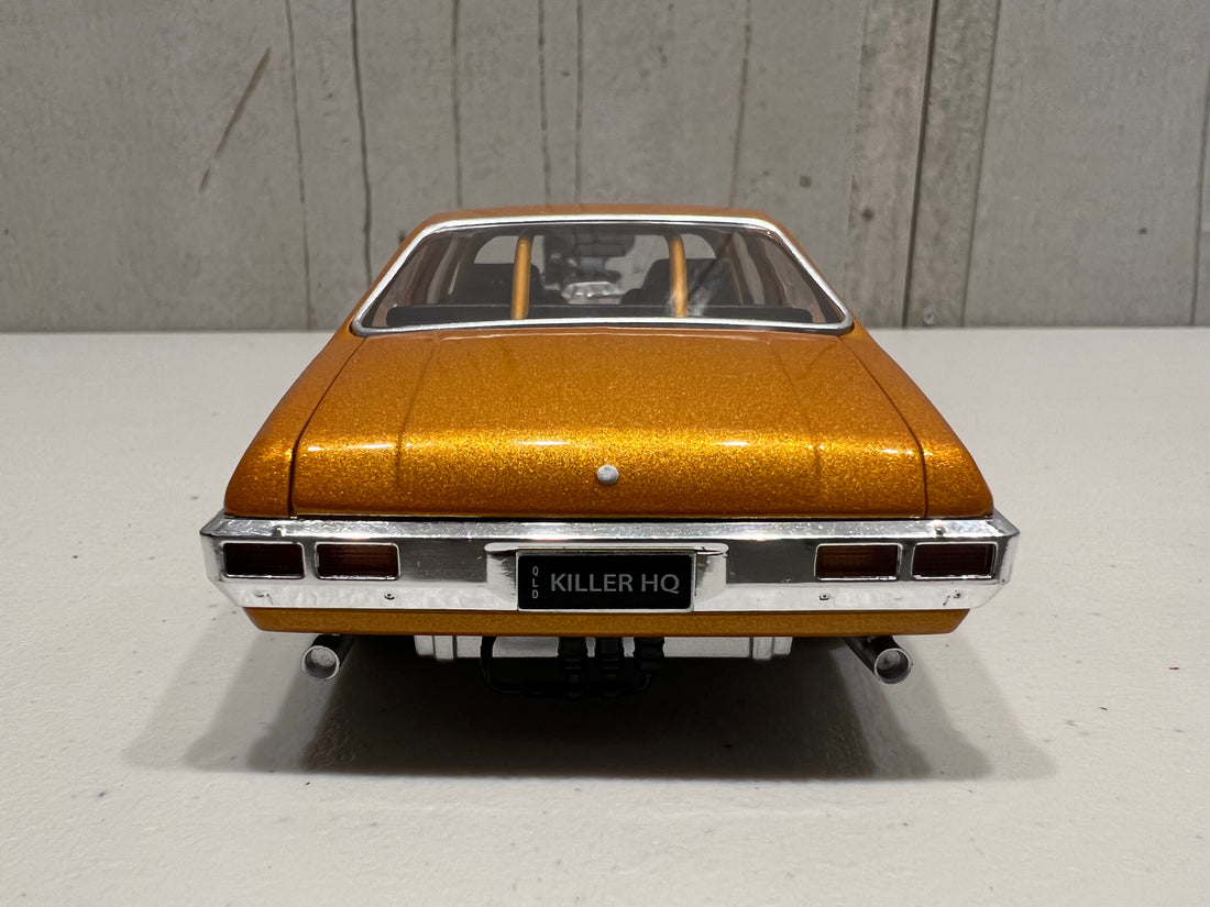 *PRE-ORDER* "KILLER HQ" Gold Blown 4 Door Monaro - 1:24 Scale Diecast Model - DDA