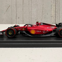 Ferrari F1-75 No.55 Winner Great Britain GP 2022 - Carlos Sainz Jr. - 1:43 Scale Resin Model Car - LookSmart