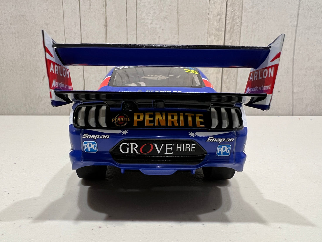 FORD GT MUSTANG - PENRITE RACING - REYNOLDS/YOULDEN #26 - REPCO Bathurst 1000 - 1:18 Scale Diecast Model Car - BIANTE