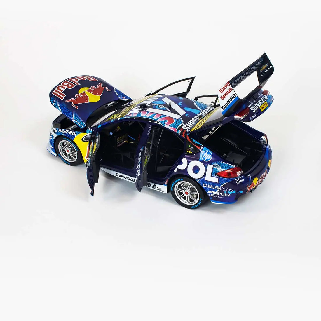 HOLDEN ZB COMMODORE - RED BULL AMPOL RACING - BROC FEENEY #88 - Merlin Darwin Triple Crown Race 18 - 1:18 Scale - Diecast Model