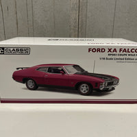 FORD XA FALCON RPO83 COUPE - WILD PLUM 1:18 DIECAST MODEL