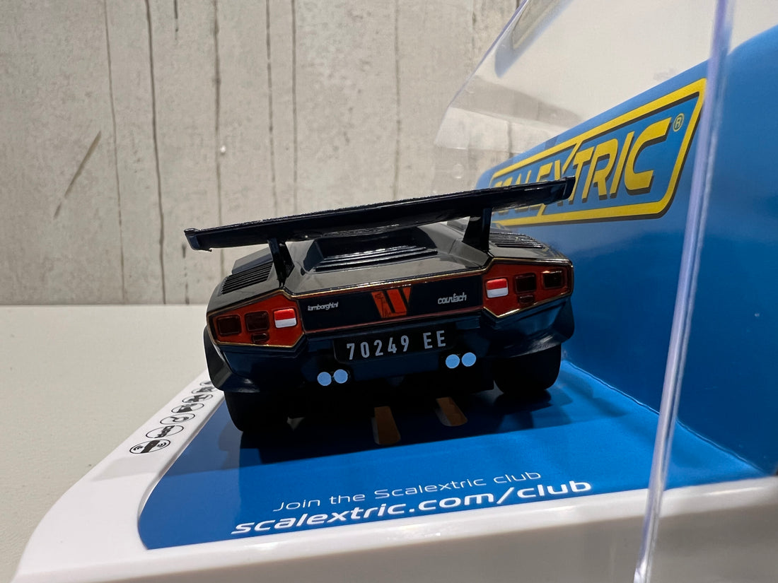 Scalextric Lamborghini Countach Blue and Gold