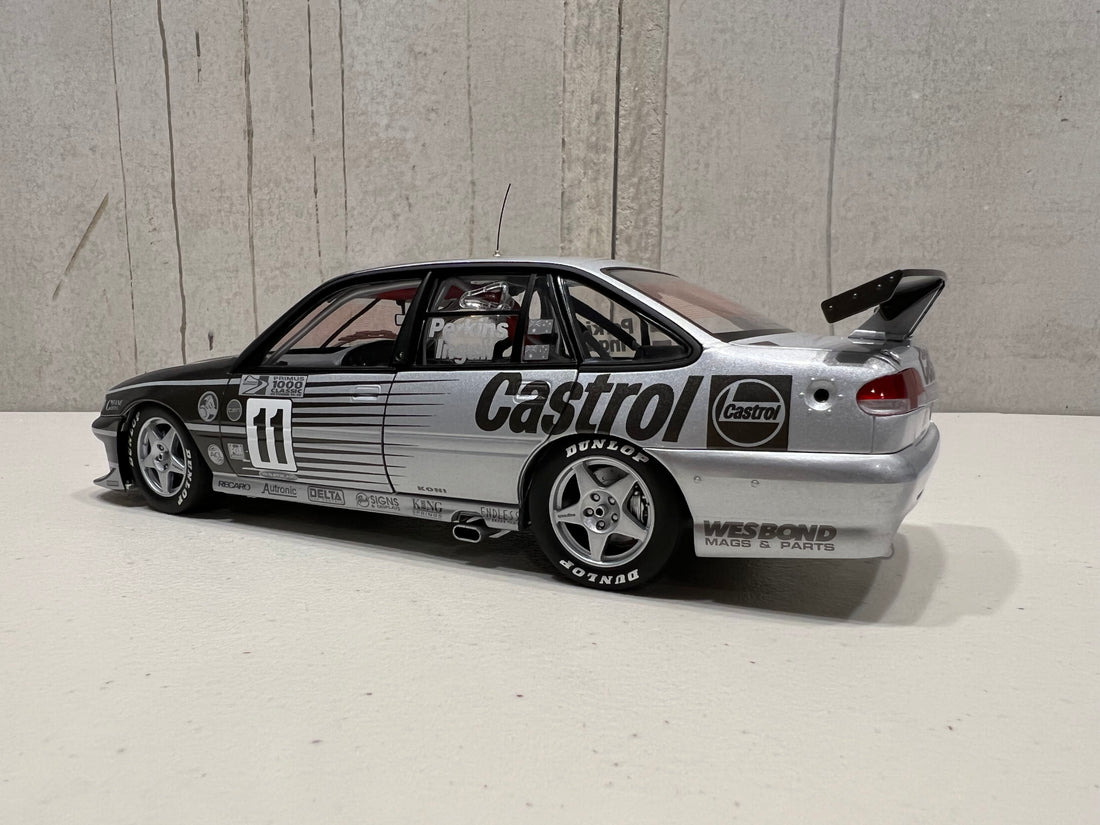 HOLDEN VS COMMODORE 1997 BATHURST WINNER 25th ANNIVERSARY SILVER LIVERY 1:18 DIECAST MODEL - RRP $299 NOW $249