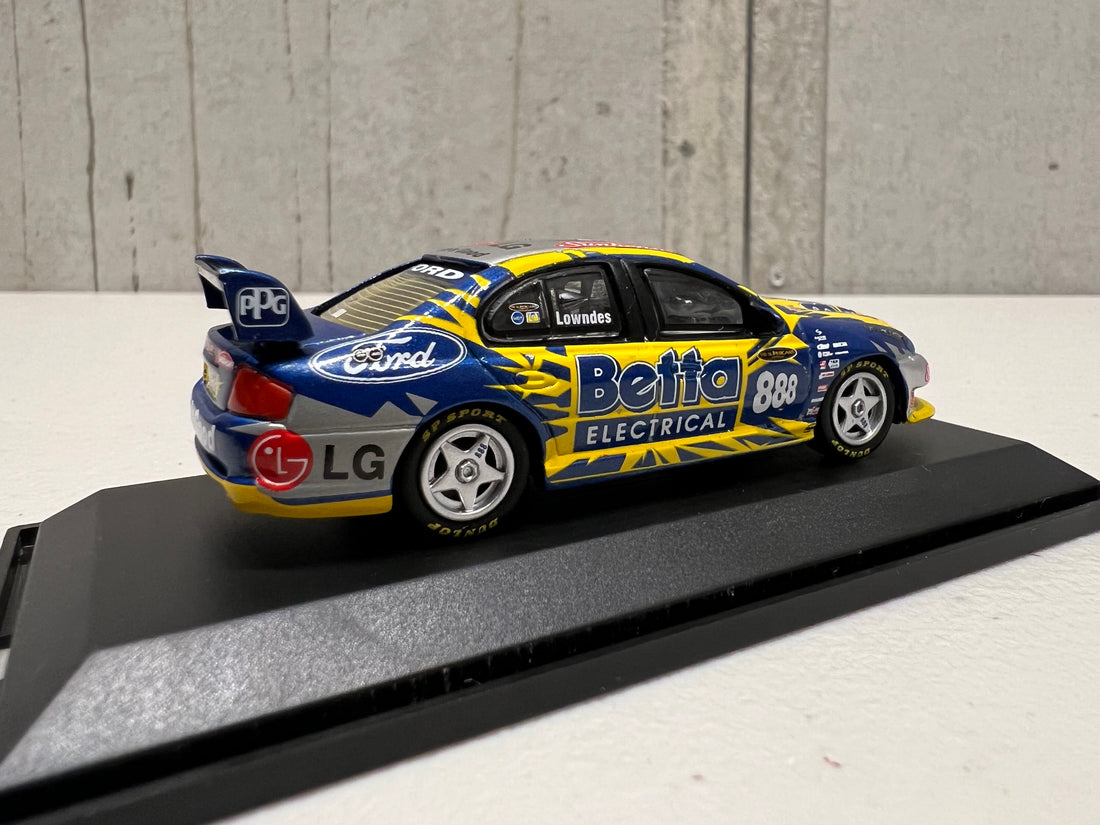 CRAIG LOWNDES - FORD BA FALCON - TEAM BETTER ELECTRICAL - 1:64 SCALE DIECAST MODEL - CLASSIC CARLECTABLES