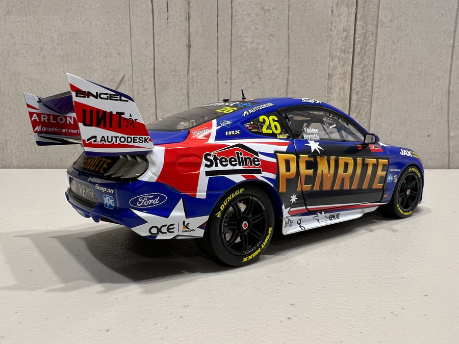 FORD GT MUSTANG - PENRITE RACING - REYNOLDS/YOULDEN #26 - REPCO Bathurst 1000 - 1:18 Scale Diecast Model Car - BIANTE